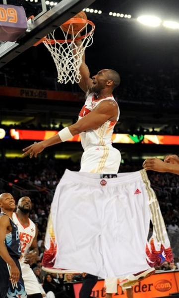 2009 NBA All Star Game Uniform Shorts Attributed to Kobe Bryant (MEARS LOA)