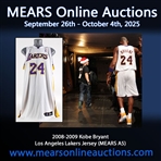 2008-09 Kobe Bryant Los Angeles Lakers Alternate Jersey (MEARS A5)