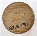 1999 Tony Gwynn San Diego Padres Signed Rawlings Adirondack Professional Model Game Used Bat (MEARS A9 / JSA)