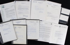 1940s-90s Politicians Signed Photos Correspondence & Index Card Collection - Lot of 150+