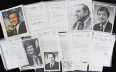 1940's-90's Politicians Signed Photos Correspondence & Index Card Collection - Lot of 150+