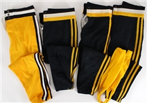 1980s Pittsburgh Pirates Game Worn Uniform Pants and Stirrups - Lot of 10 (MEARS LOA)