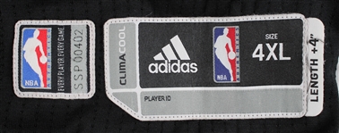 2011-12 Tim Duncan San Antonio Spurs Game Worn Road Jersey (MEARS A5)