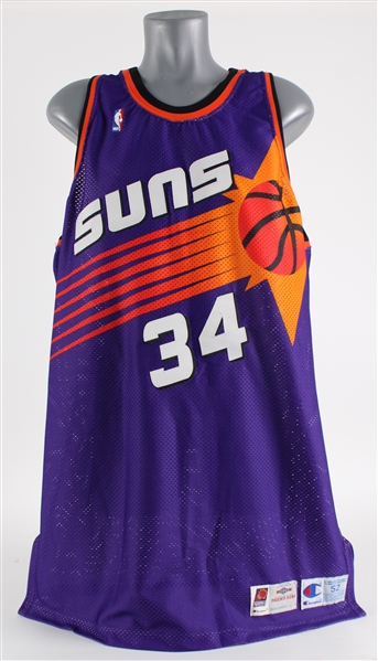 1994-95 Charles Barkley Phoenix Suns Game Worn Road Jersey (MEARS A5)
