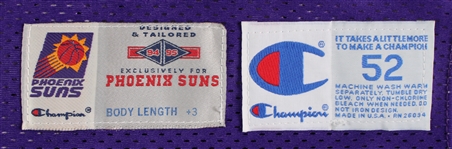 1994-95 Charles Barkley Phoenix Suns Game Worn Road Jersey (MEARS A5)