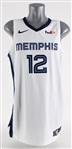 2019-20 Ja Morant Memphis Grizzlies Game Worn Association Edition Jersey (MEARS A5) Rookie Season
