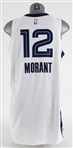 2019-20 Ja Morant Memphis Grizzlies Game Worn Association Edition Jersey (MEARS A5) Rookie Season