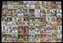 1950's Baseball Trading Card Collection - Lot of 250 w/ 5 Slabbed Including Johnny Podres, Warren Spahn, Roy Campanella, Minnie Minoso & Gil Hodges
