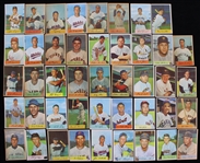 1950's Baseball Trading Card Collection - Lot of 250 w/ 5 Slabbed Including Johnny Podres, Warren Spahn, Roy Campanella, Minnie Minoso & Gil Hodges