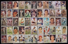 1950's Baseball Trading Card Collection - Lot of 250 w/ 5 Slabbed Including Johnny Podres, Warren Spahn, Roy Campanella, Minnie Minoso & Gil Hodges