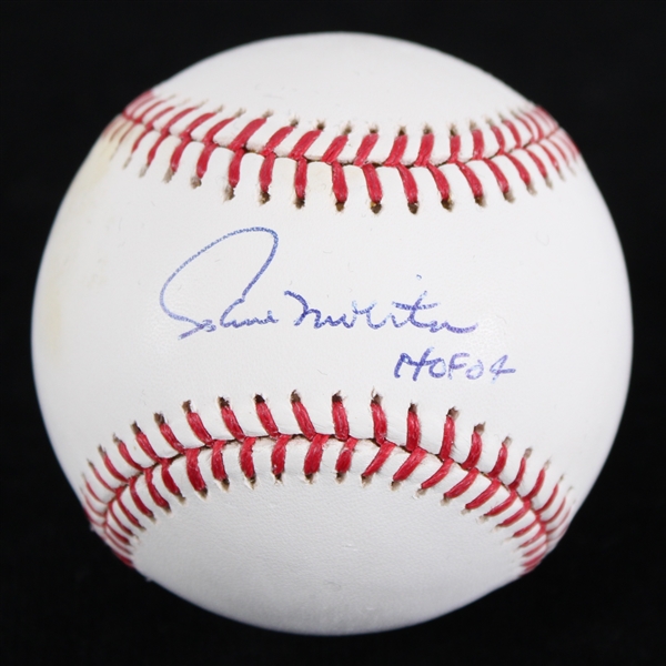 2004 Paul Molitor Milwaukee Brewers Signed OML Selig Baseball (JSA / Reggie Jackson Personal Collection)