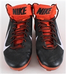 2013 Giancarlo Stanton Miami Marlins Game Worn Nike Cleats (MEARS LOA)
