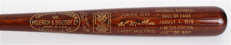 1978 Eddie Mathews Milwaukee Braves Signed H&B Louisville Slugger Hall of Fame Bat (JSA)