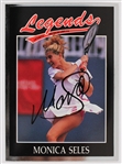 1991 Monica Seles Signed Legends Trading Card (JSA)