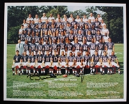 1991 Mike Ditka Chicago Bears Signed Team Photo (JSA)