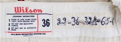1965 Dick Hall Baltimore Orioles Game Worn Home Uniform Pants (MEARS LOA)