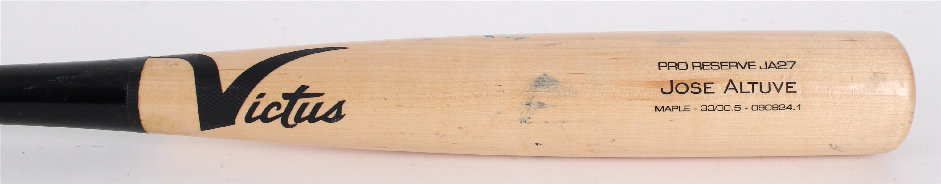 2024 Jose Altuve Houston Astros Victus Professional Model Game Used Bat (MEARS A9)