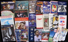 1970s-2010 Minor League Baseball Yearbooks, Programs, Magazines & more (Lot of 90+)