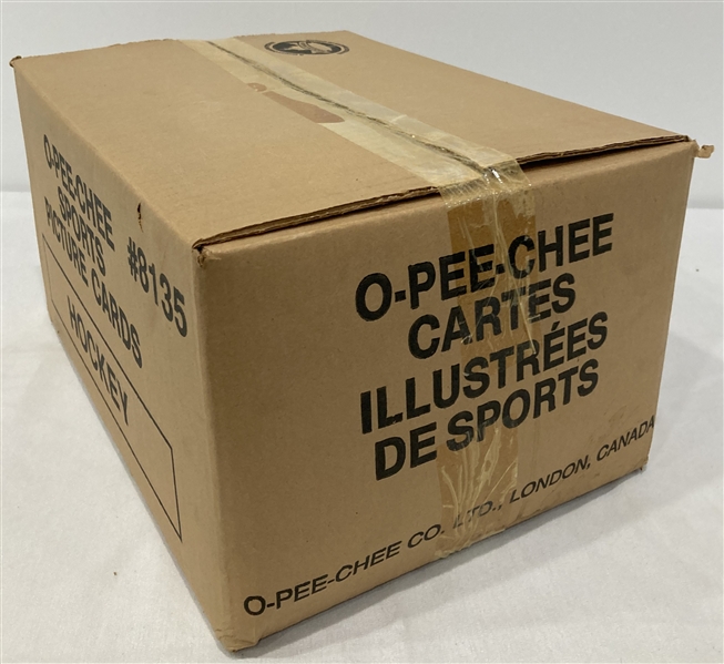 1989-1990 O-Pee-Chee NHL Sealed Case 