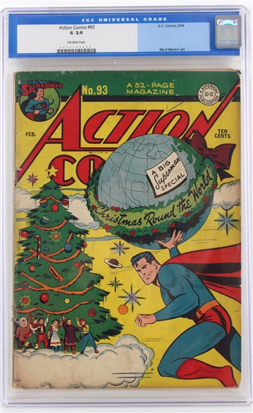 1950s Action Comics No. 93 DC Comics (CGC Slabbed G 2.0)