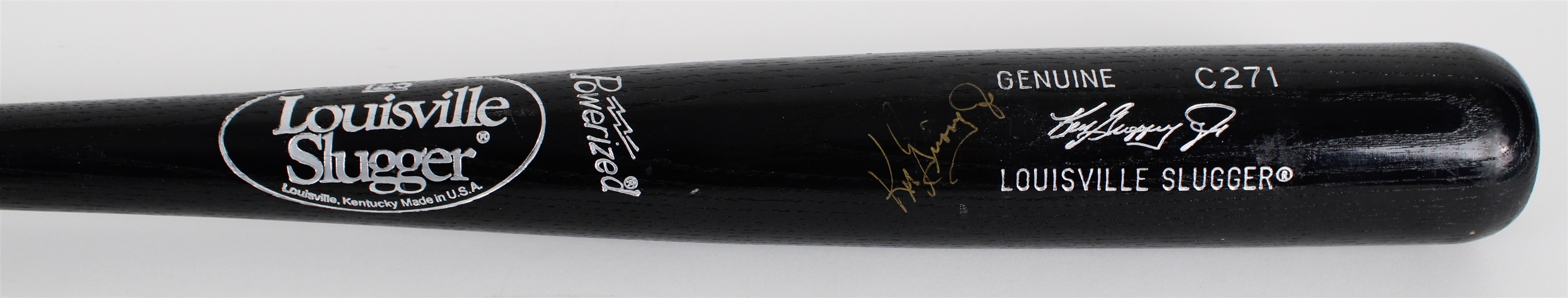 1990s Ken Griffey Jr. Seattle Mariners Signed Louisville Slugger Bat (JSA)