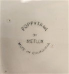 Vintage Strawberry Pattern Metlox Poppytrail Dishware (Lot of 4)