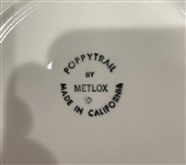 Vintage Provincial Roses Metlox Poppytrail Dishware (Lot of 11)