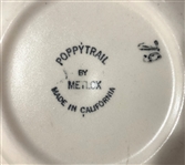 Vintage Daisy Pattern Metlox Poppytrail Dishware (Lot of 9)