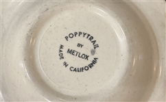 Vintage Cape Cod Pattern Metlox Poppytrail Dishware (Lot of 7)