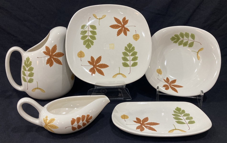 Vintage Central Park Poppytrail Dishware (Lot of 5)