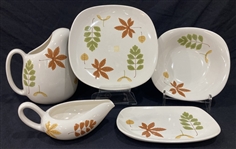 Vintage Central Park Poppytrail Dishware (Lot of 5)