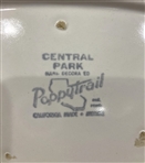 Vintage Central Park Poppytrail Dishware (Lot of 5)