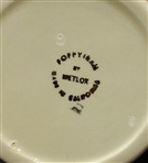 Vintage Rooster Pattern Dishware Metlox Poppytrail (Lot of 25)