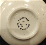 Vintage Rose Pattern Dishware Metlox Poppytrail (Lot of 16)