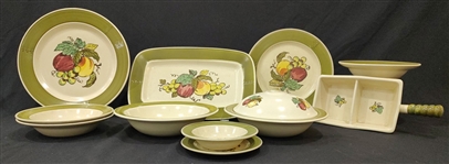 Vintage Metlox Poppytrail Dishware (Lot of 12)