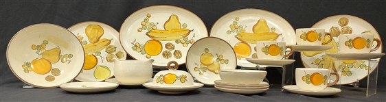 Vintage Tropicana Dishware Metlox Poppytrail (Lot of 21) 
