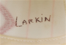 1993-95 Barry Larkin Cincinnati Reds Signed Game Worn Cap (MEARS LOA / JSA)