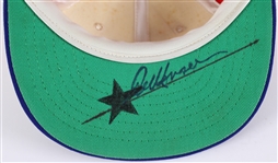 1976 Del Unser Montreal Expos Signed Professional Model Cap (MEARS LOA / JSA)