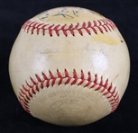 1947 Babe Ruth New York Yankees Signed & Inscribed To My Little Girlfriend OAL Harridge Baseball *Full JSA Letter*
