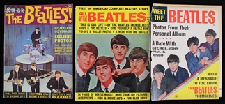 1963-64 Beatles Magazines (Lot of 3)