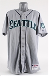 2009 Ken Griffey Jr. Seattle Mariners Signed Game Worn Road Jersey (MEARS A10 / JSA) Career HR #620 