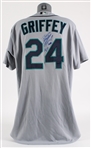 2009 Ken Griffey Jr. Seattle Mariners Signed Game Worn Road Jersey (MEARS A10 / JSA) Career HR #620 