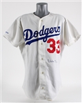 1991 Eddie Murray Los Angeles Dodgers Signed Game Worn Home Jersey (MEARS A10 / JSA) 
