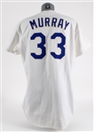 1991 Eddie Murray Los Angeles Dodgers Signed Game Worn Home Jersey (MEARS A10 / JSA) 