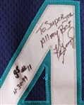 1999 Ken Griffey Jr. Seattle Mariners Signed Game Worn Alternate Jersey (MEARS A10 / JSA) Attributed to Career Grand Slam #11 via Inscription