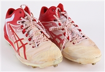 2020 Shohei Ohtani Los Angeles Angels Asics Game Worn Cleats (MEARS LOA)