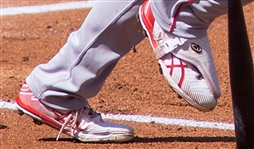 2020 Shohei Ohtani Los Angeles Angels Asics Game Worn Cleats (MEARS LOA)