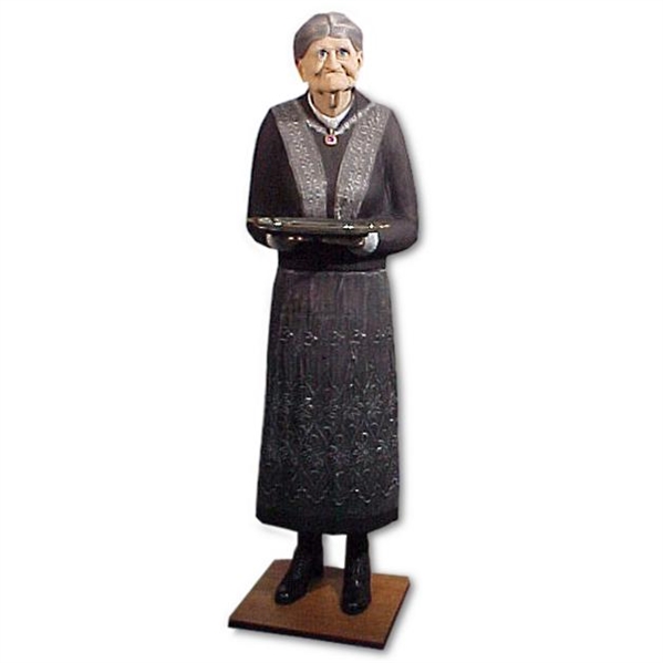 2002 Distortions Unlimited Foam Butler, Department 56 Sadie the Maid, Halloween Decor & More
