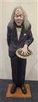2002 Distortions Unlimited Foam Butler, Department 56 Sadie the Maid, Halloween Decor & More