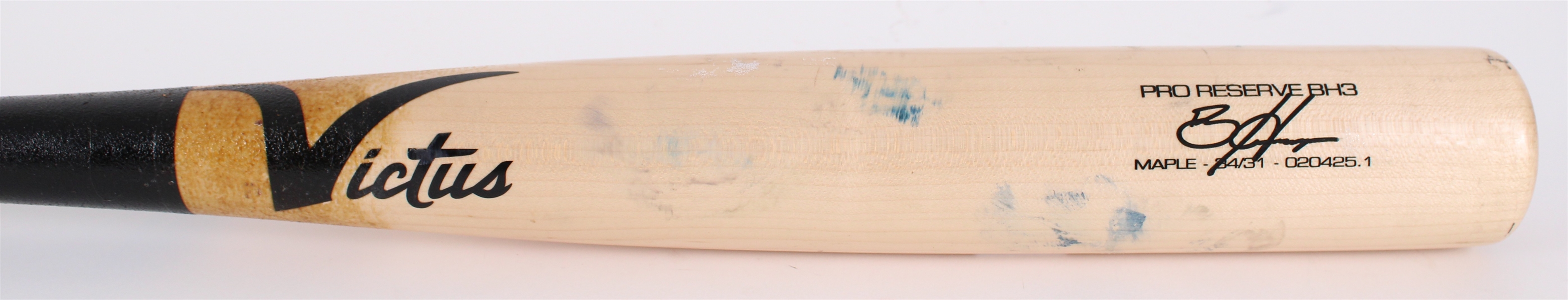 2025 Bryce Harper Philadelphia Phillies Victus Professional Model Game Used Bat (MEARS A10)